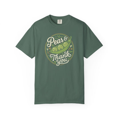 Peas & Thank You T-Shirt — Cute Polite Punny Graphic Tee