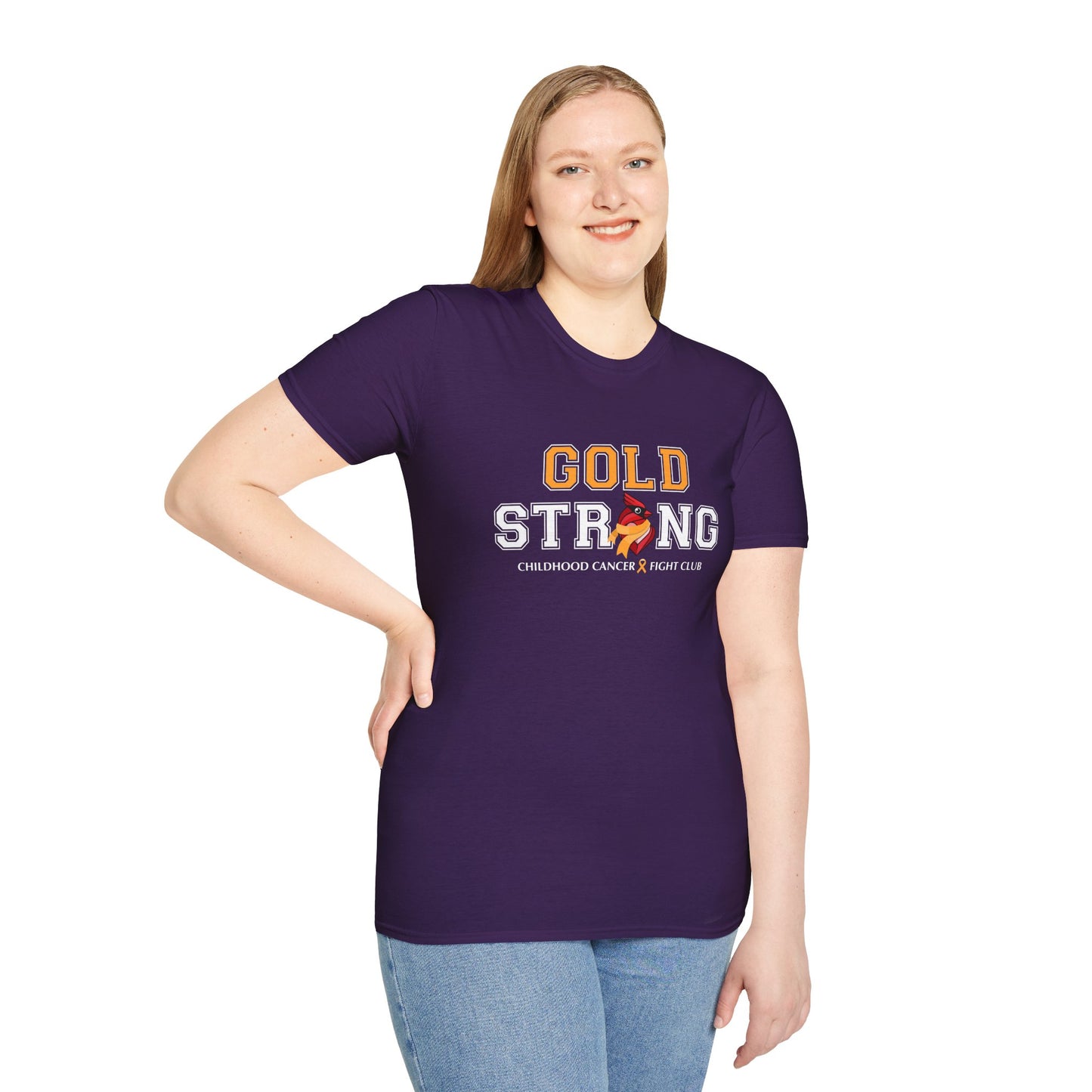 Gold Strong - Childhood Cancer Awareness T-Shirt