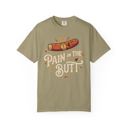 Certified Royal “Pain in the Butt” T‑Shirt — Cigar Pun Graphic Tee