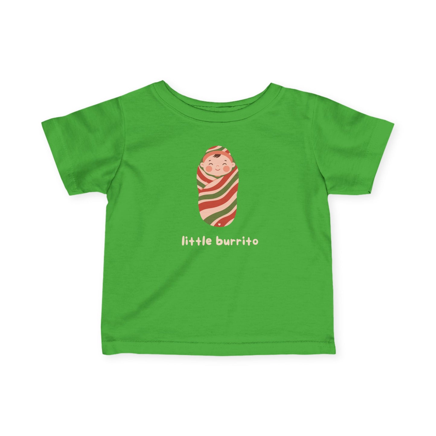 'Little Burrito' Infant Tee — Adorable Swaddle Baby Shirt