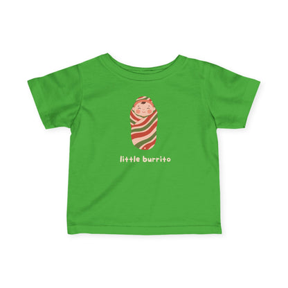 'Little Burrito' Infant Tee — Adorable Swaddle Baby Shirt