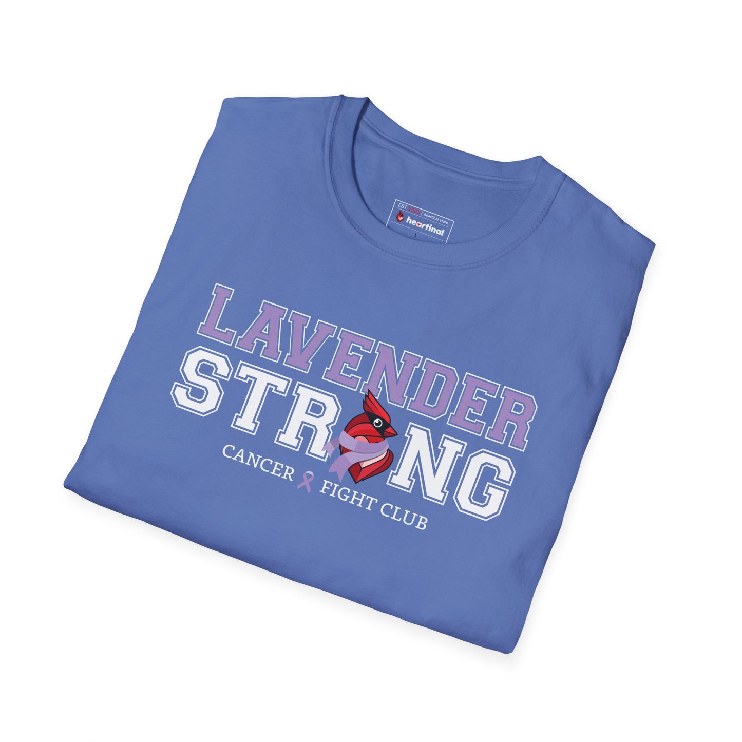Lavender Strong T‑Shirt – Cancer Fight Club Awareness Tee