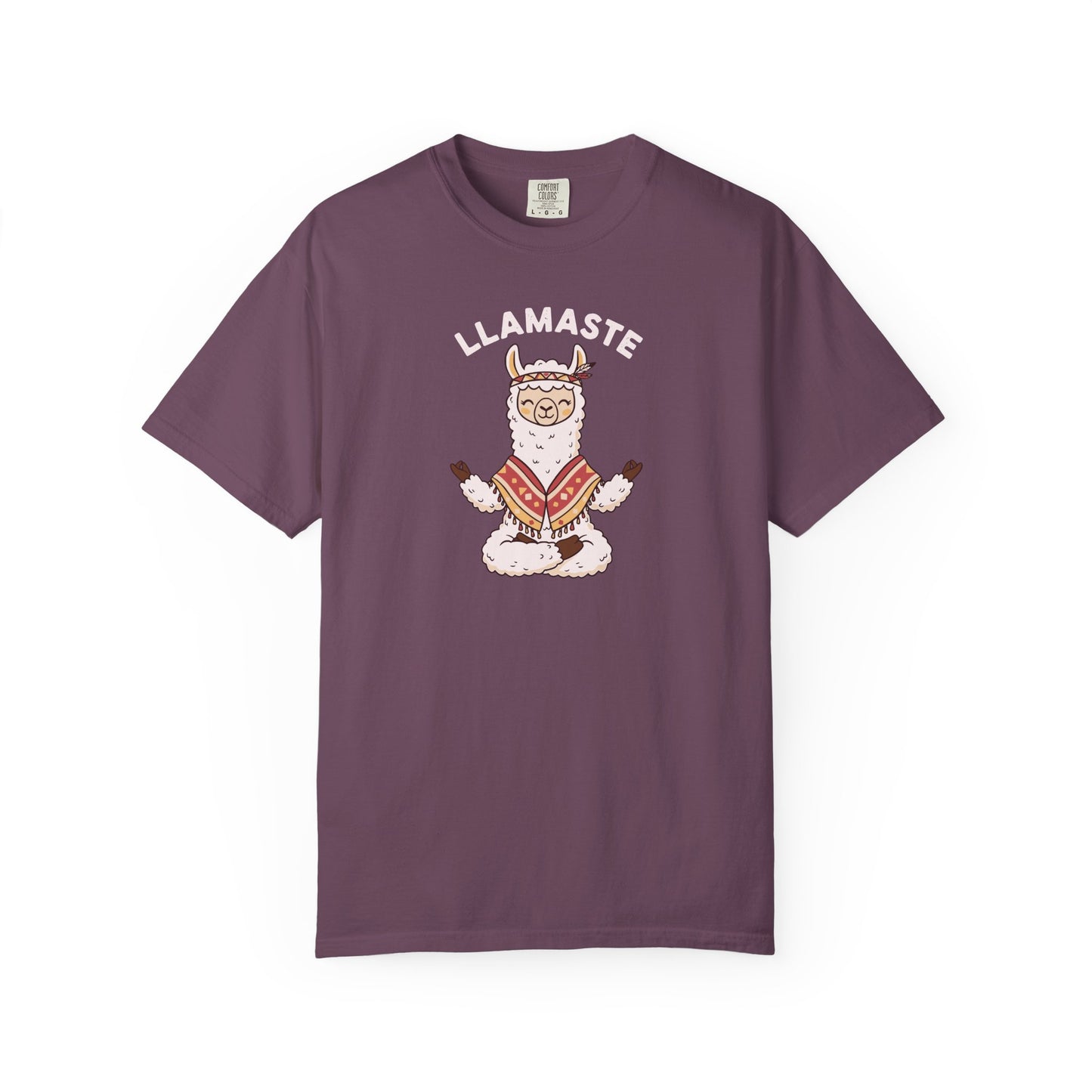 Llamaste Yoga Llama T-Shirt — Funny Meditation Unisex Tee