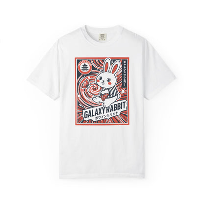"Galaxy Rabbit" Milk Candy Graphic T-Shirt — Cute Japanese Anime Bunny Tee