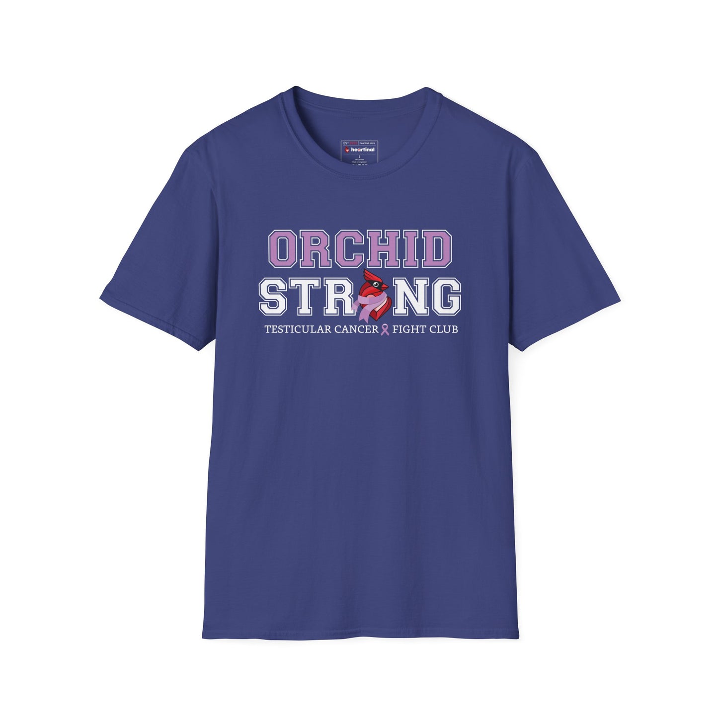 Orchid Strong T-Shirt — Testicular Cancer Fight Club Awareness Tee