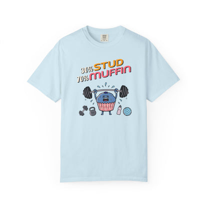 "Stud Muffin" T-Shirt — Cute Funny Gym Cupcake Fitness Design