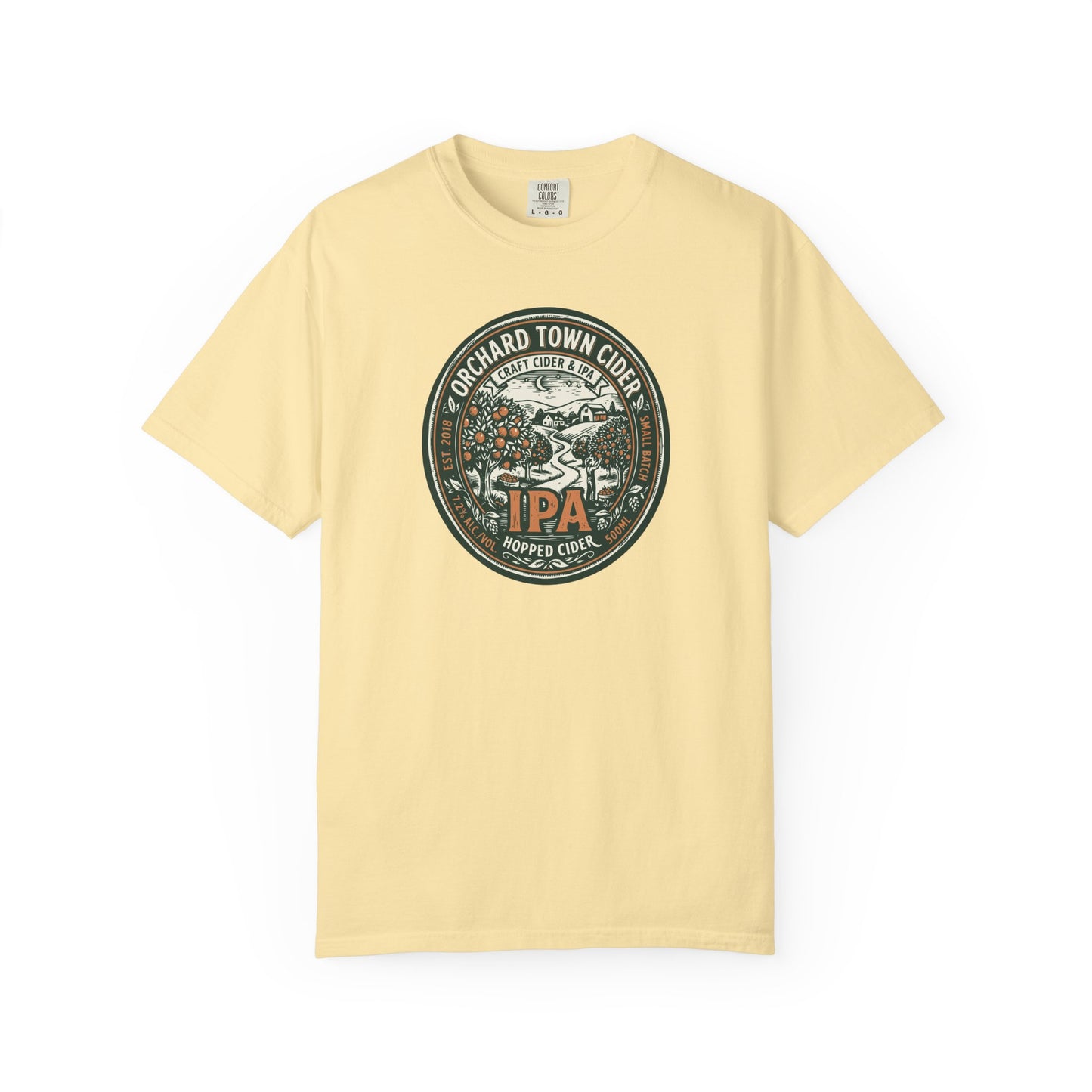 Orchard Town Cider IPA T-Shirt — Vintage Hopped Craft Beer Tee