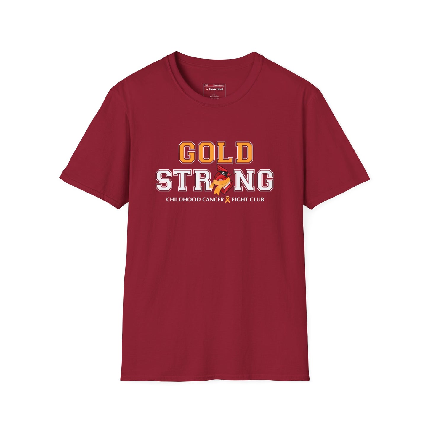 Gold Strong - Childhood Cancer Awareness T-Shirt