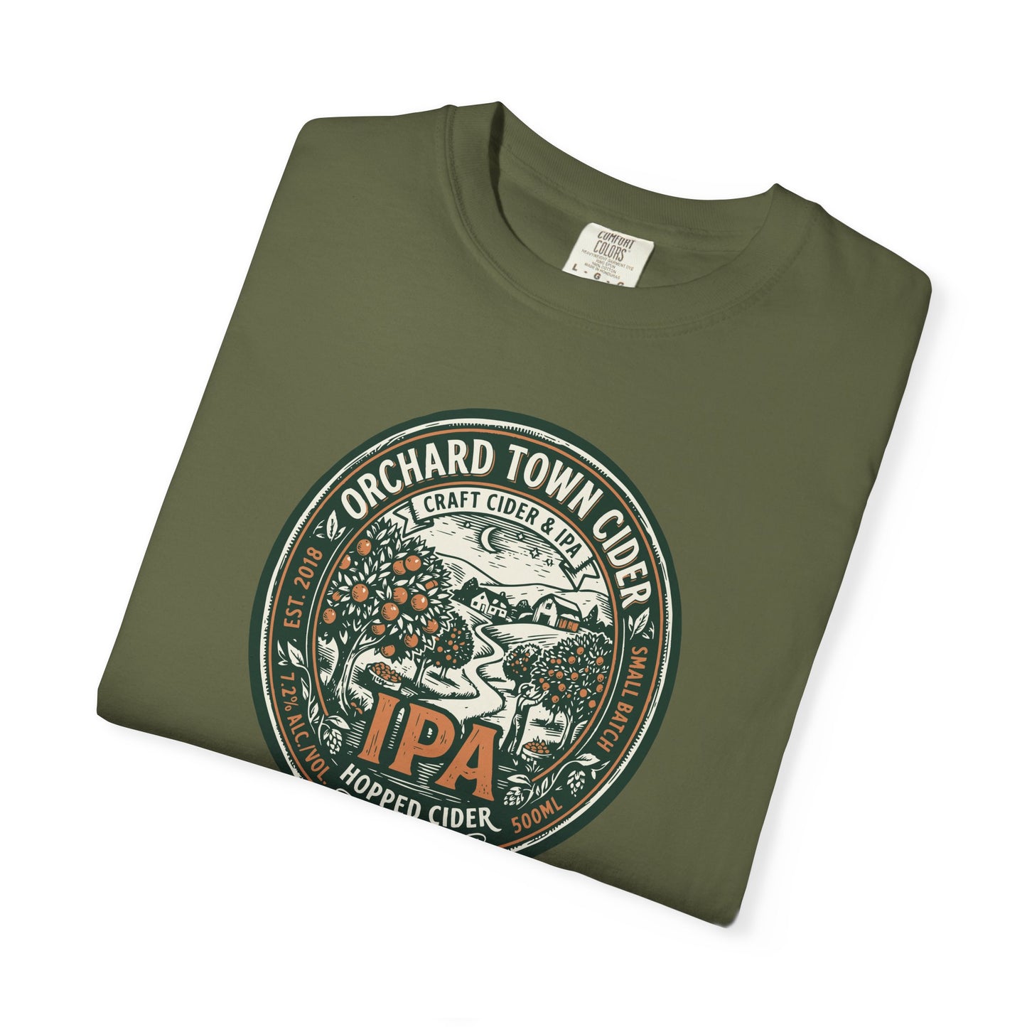 Orchard Town Cider IPA T-Shirt — Vintage Hopped Craft Beer Tee
