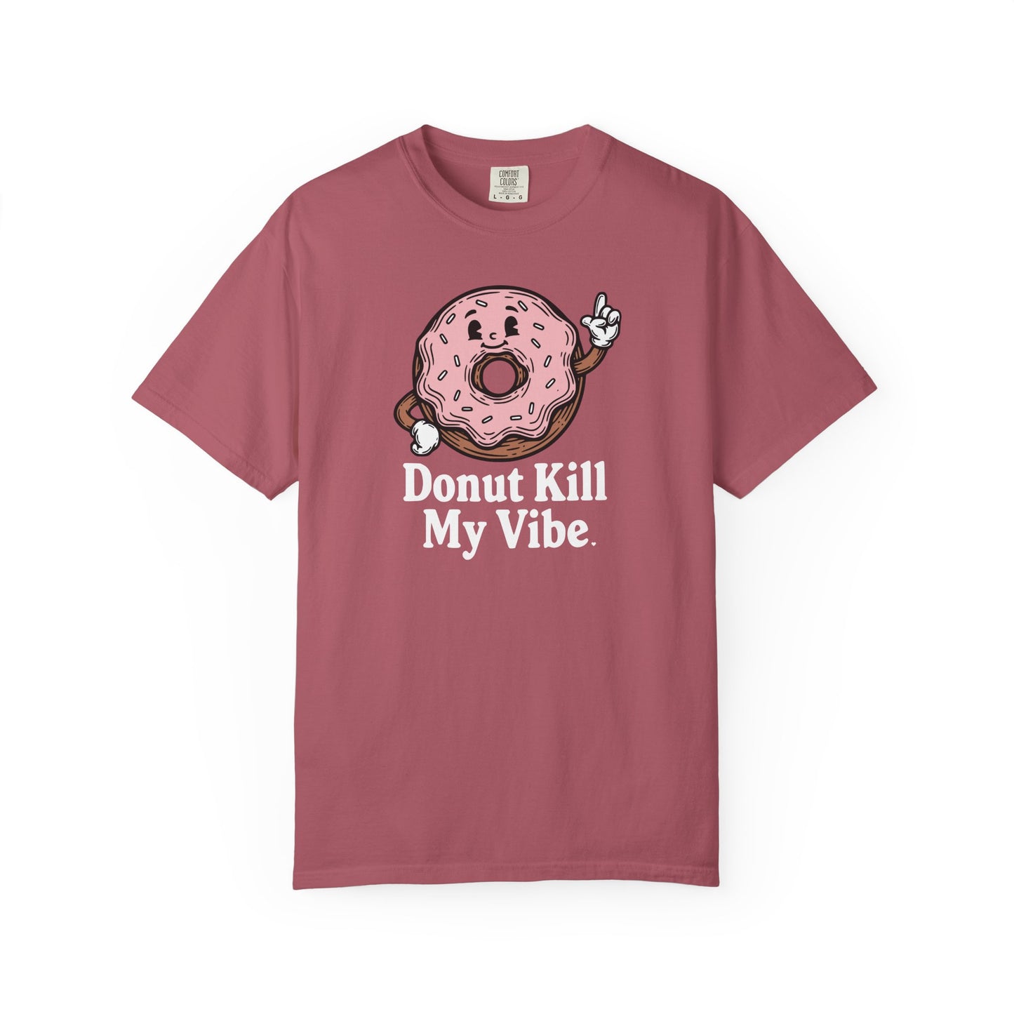 Donut Kill My Vibe T-Shirt - Sweet Retro Tee