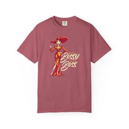 "I'm not Bossy, I'm the Boss" Graphic T-Shirt — Vintage Glam Lady Fashion Tee