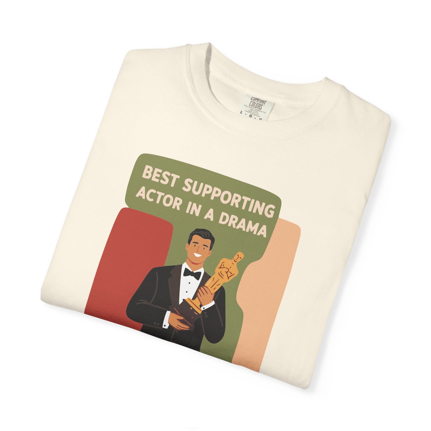 "Best Supporting Actor in a Drama" Couples Tee — Funny Award Winner Graphic T-Shirt