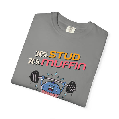 "Stud Muffin" T-Shirt — Cute Funny Gym Cupcake Fitness Design