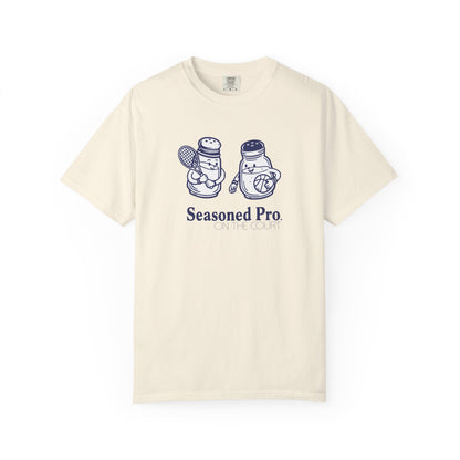 "Seasoned Pro on the Court" T-Shirt — Cute Salt & Pepper Shakers Athletic Graphic Tee