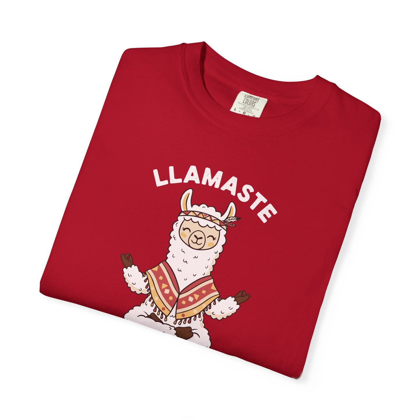 Llamaste Yoga Llama T-Shirt — Funny Meditation Unisex Tee