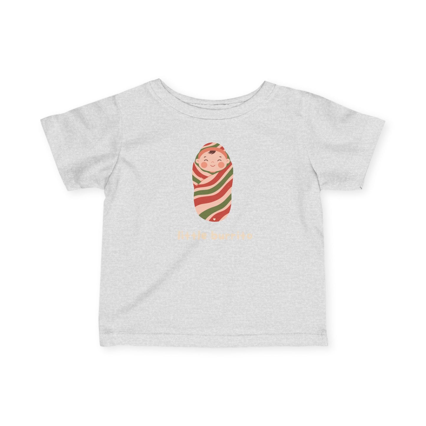 'Little Burrito' Infant Tee — Adorable Swaddle Baby Shirt