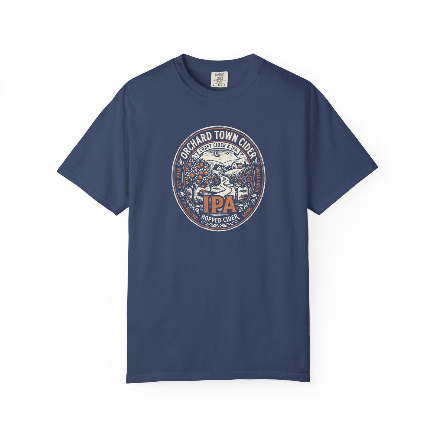 Orchard Town Cider IPA T-Shirt — Vintage Hopped Craft Beer Tee