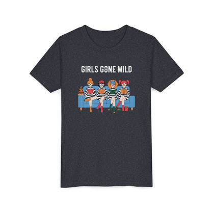 "Girls Gone Mild" Youth Tee – Cute Reading Club Graphic T-Shirt