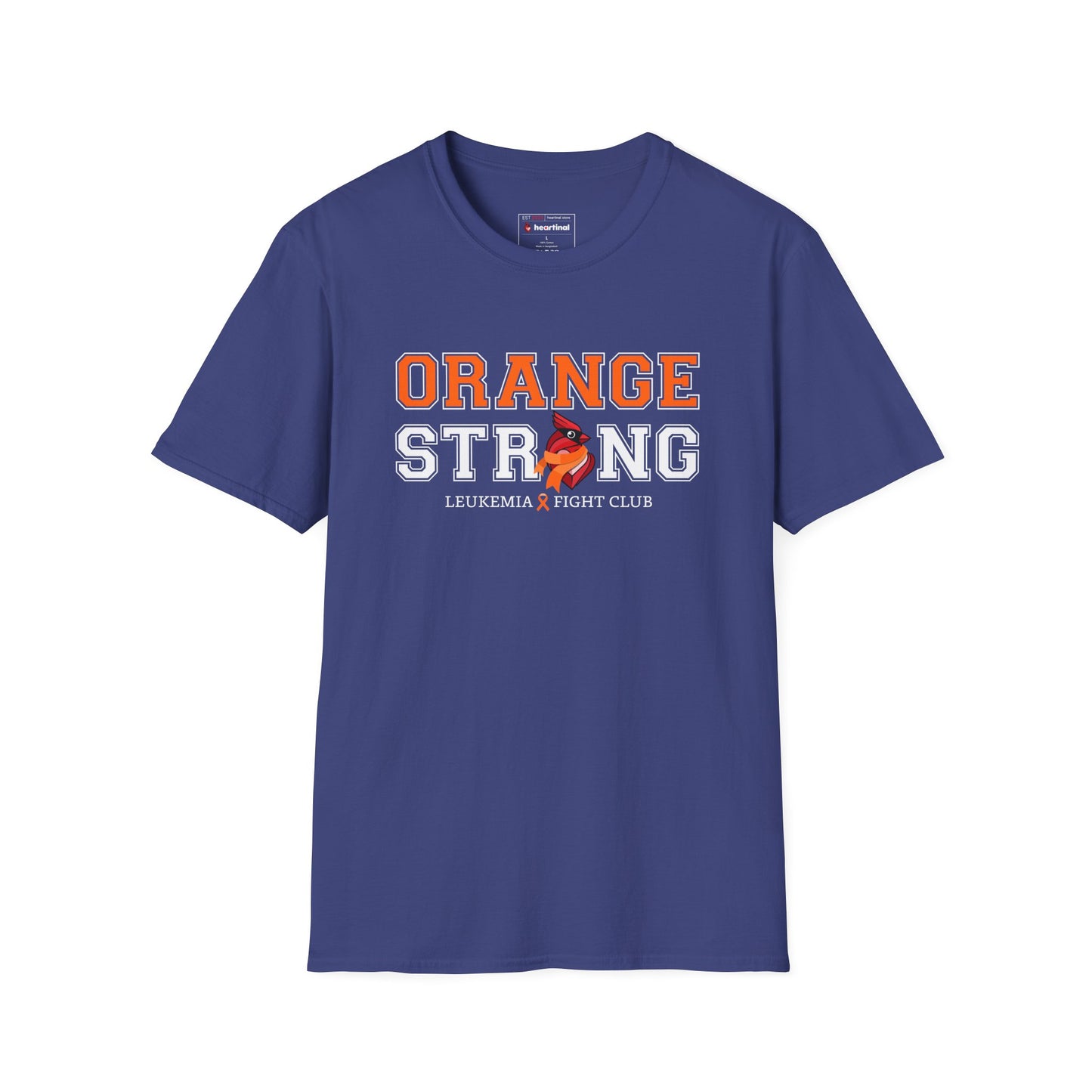Orange Strong T-Shirt — Leukemia Cancer Fight Club Support Tee