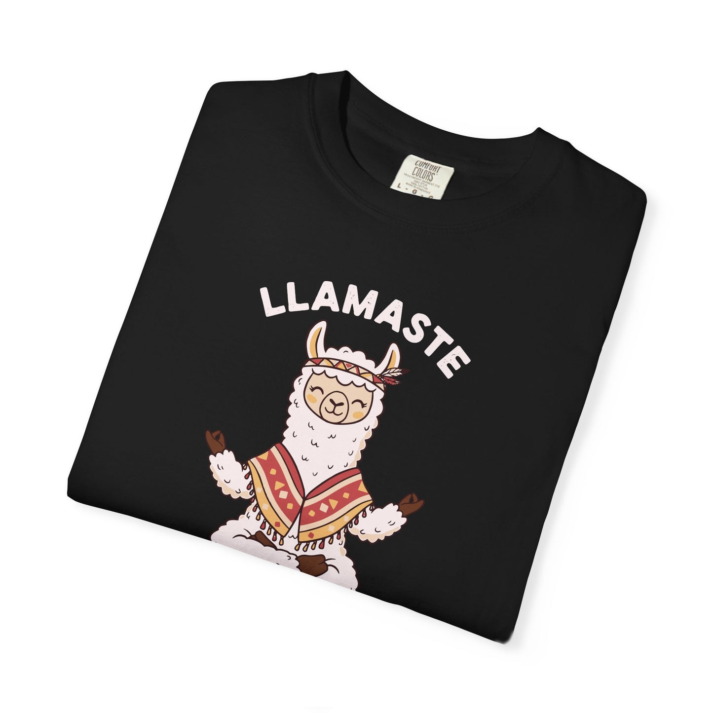 Llamaste Yoga Llama T-Shirt — Funny Meditation Unisex Tee