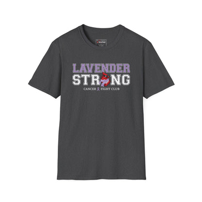 Lavender Strong T‑Shirt – Cancer Fight Club Awareness Tee