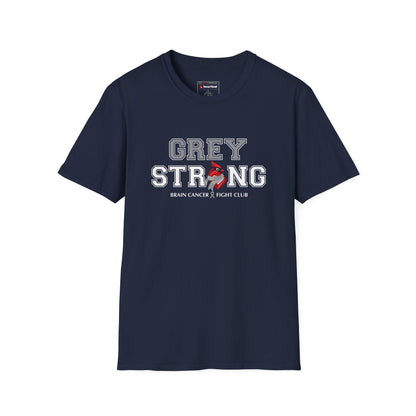 Grey Strong T-Shirt – Brain Cancer Fight Club Support Tee