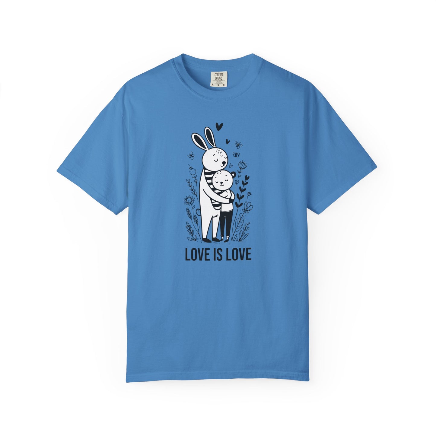 Love Is Love T-Shirt — Cute Unlimited Universal Love Illustration Tee