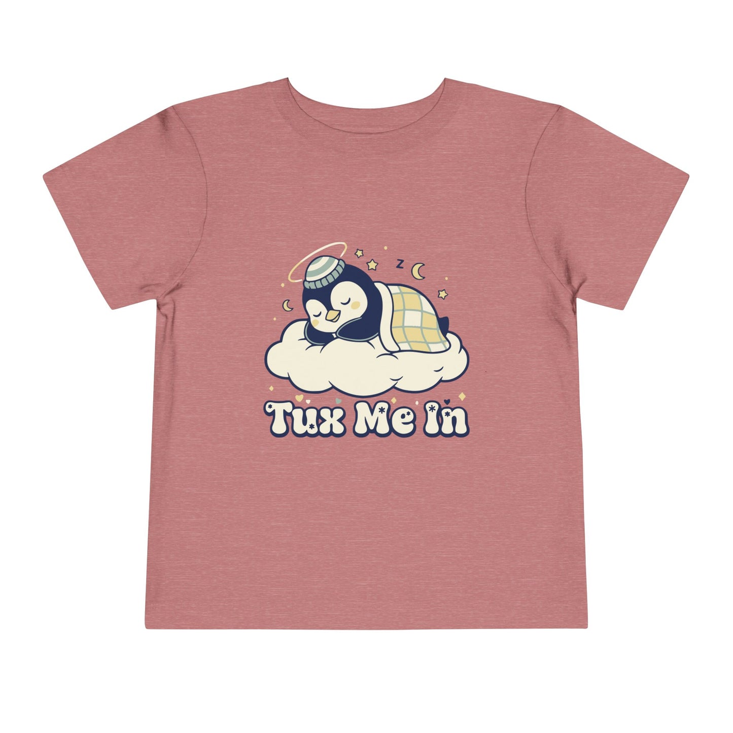 'Tux Me In' Toddler Tee —  Sleepy Penguin Short Sleeve Kids Shirt