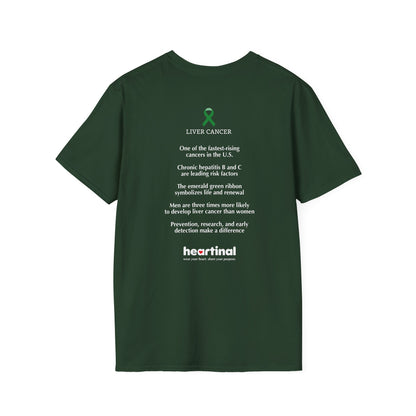 Emerald Strong T-Shirt — Liver Cancer Fight Club Awareness Tee