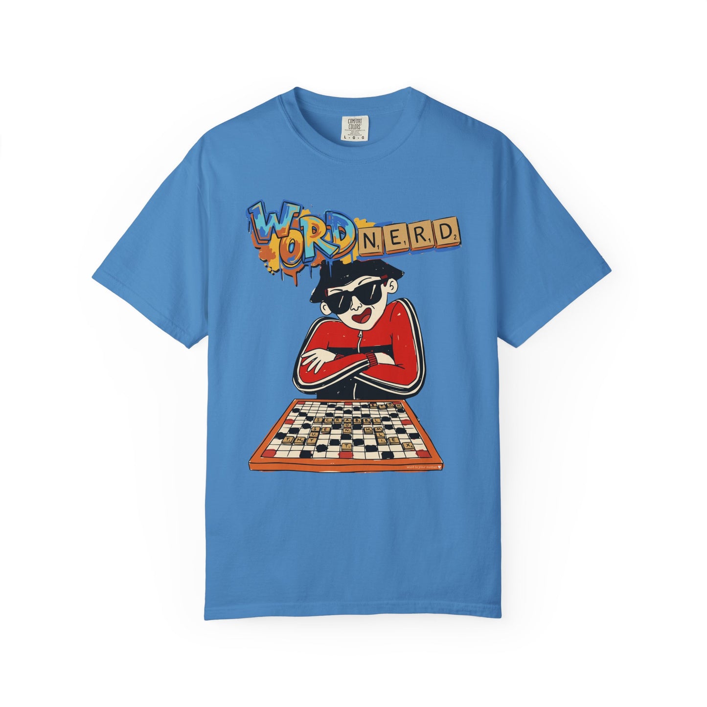 Word Nerd T-Shirt — Retro HipHop Scrabble Player Graphic Tee