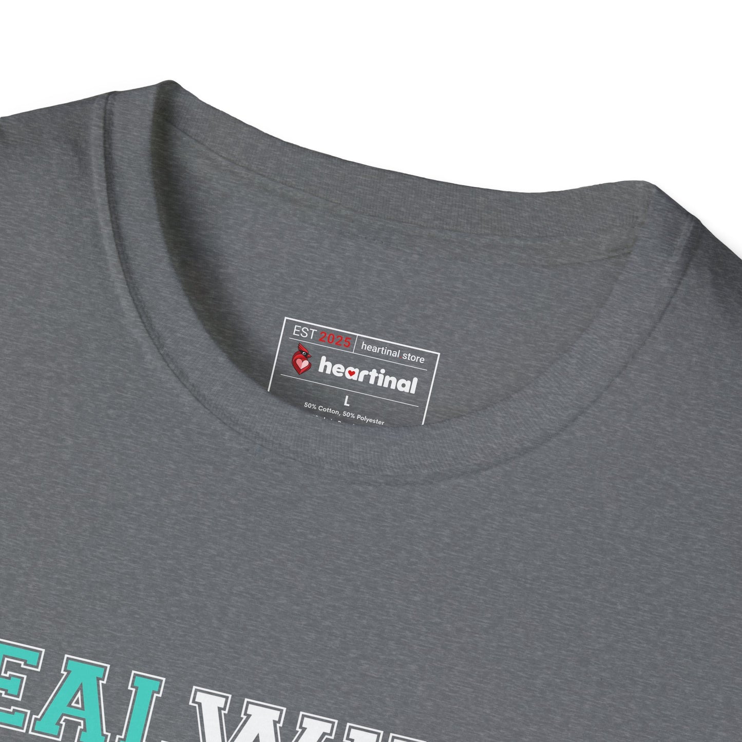 Teal White Strong - Cervical Cancer Fight Club T-Shirt