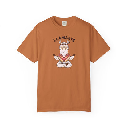 Llamaste Yoga Llama T-Shirt — Funny Meditation Unisex Tee