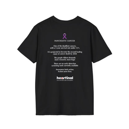 Purple Strong T-Shirt — Pancreatic Cancer Awareness Support Tee