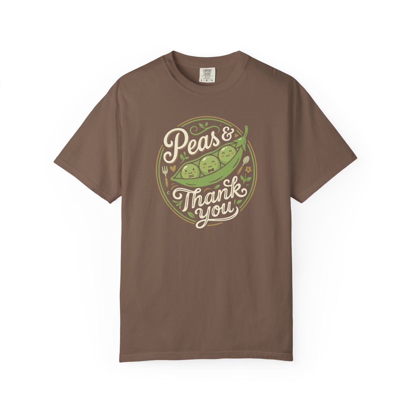 Peas & Thank You T-Shirt — Cute Polite Punny Graphic Tee