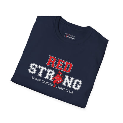 Red Strong T-Shirt — Blood Cancer Fight Club Awareness Tee