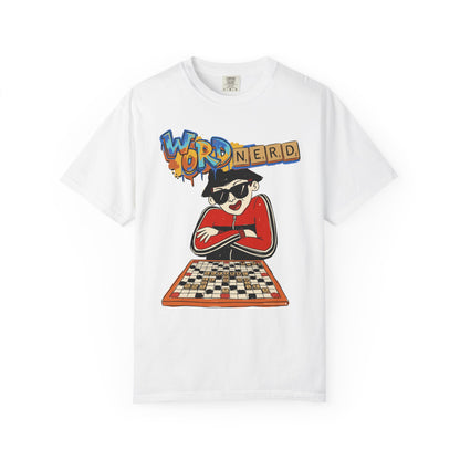 Word Nerd T-Shirt — Retro HipHop Scrabble Player Graphic Tee