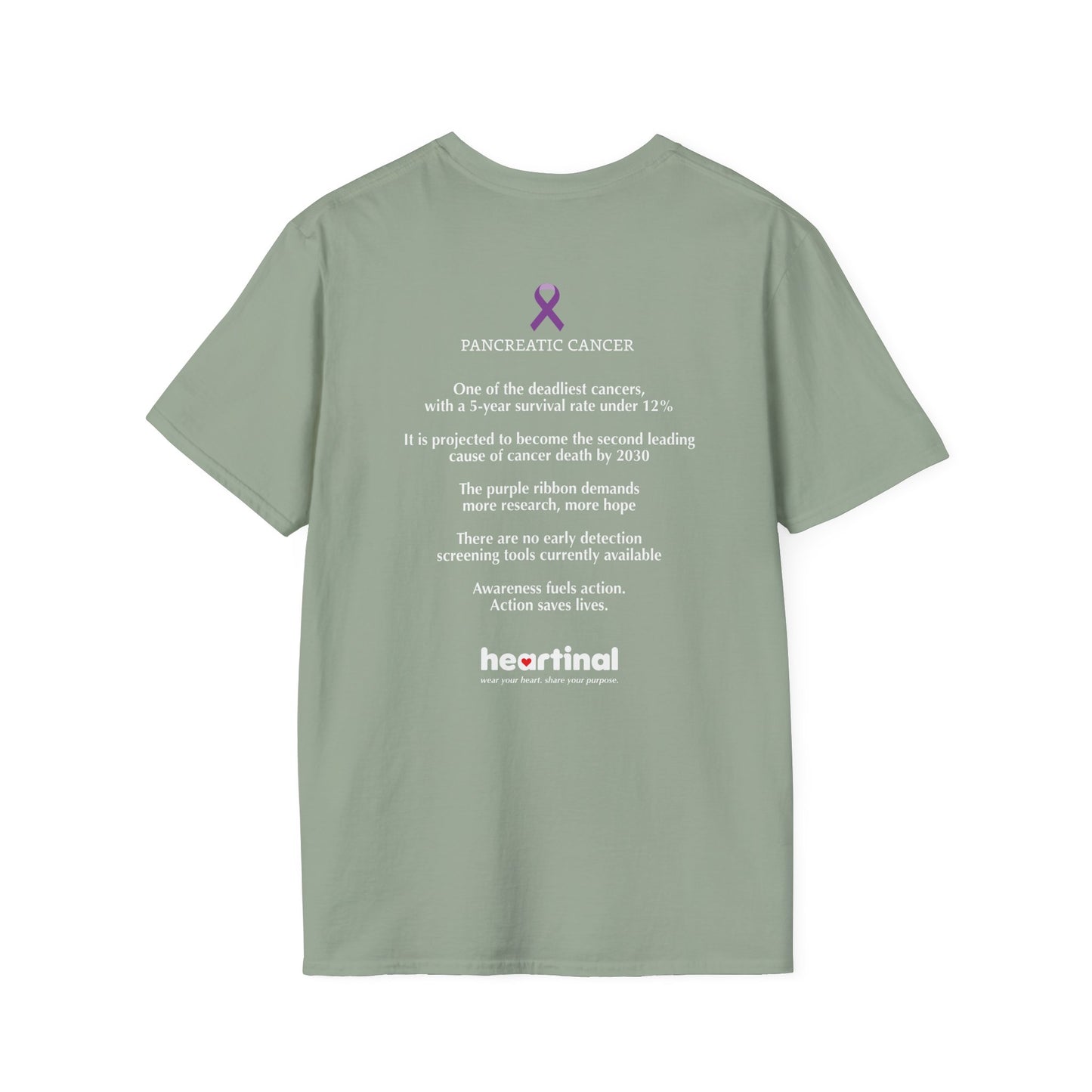 Purple Strong T-Shirt — Pancreatic Cancer Awareness Support Tee
