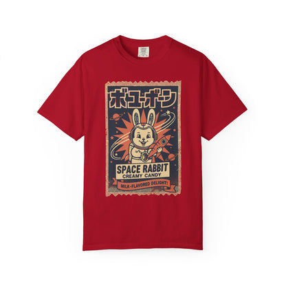 Space Rabbit T-Shirt — Retro Japanese Candy Graphic Tee