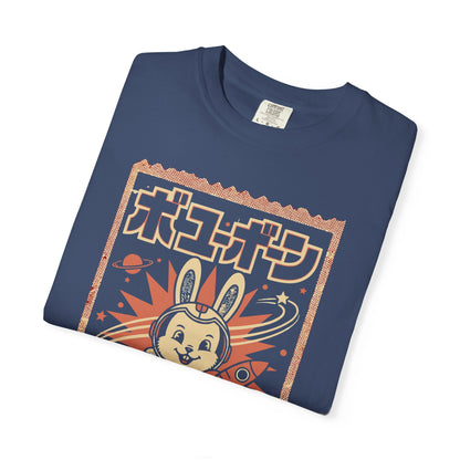 Space Rabbit T-Shirt — Retro Japanese Candy Graphic Tee