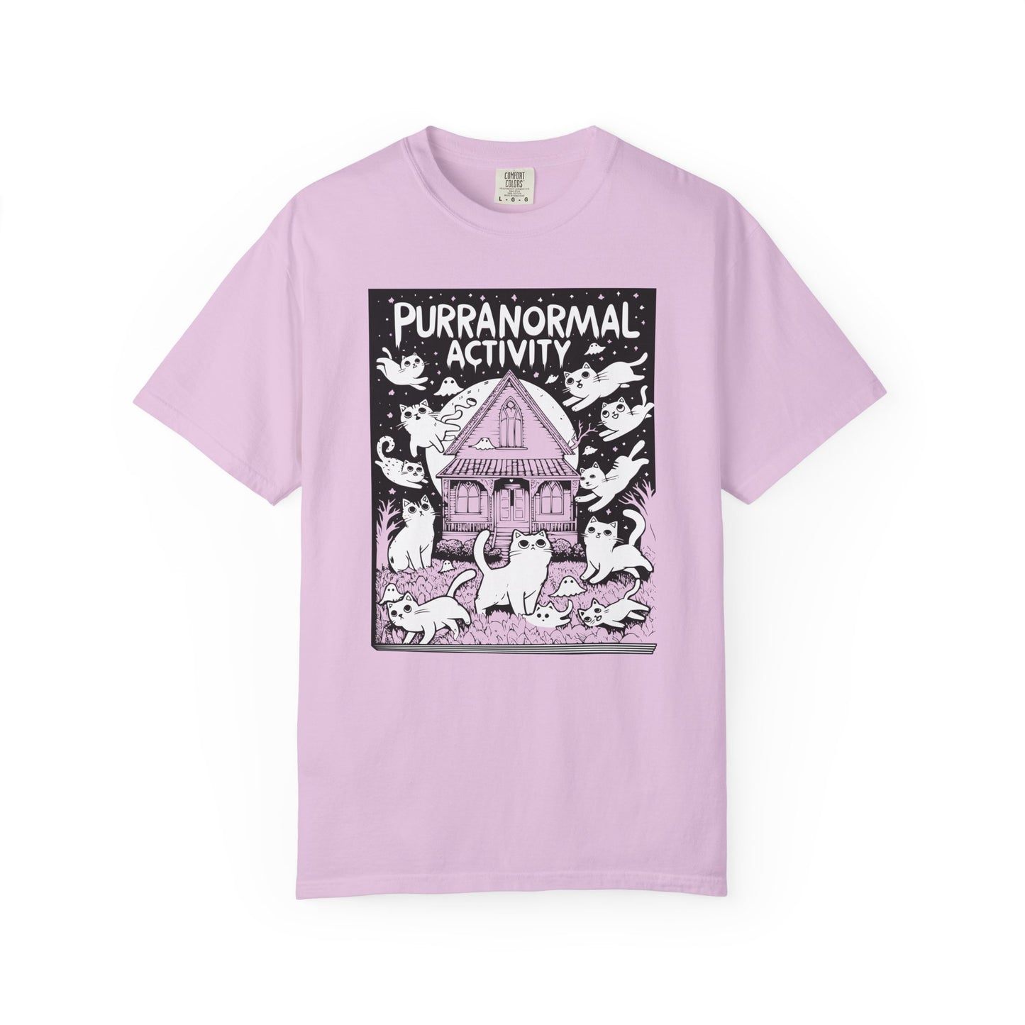 "Purranormal Activity" Cat T-Shirt — Spooky Paranormal Cat Lovers Graphic Tee