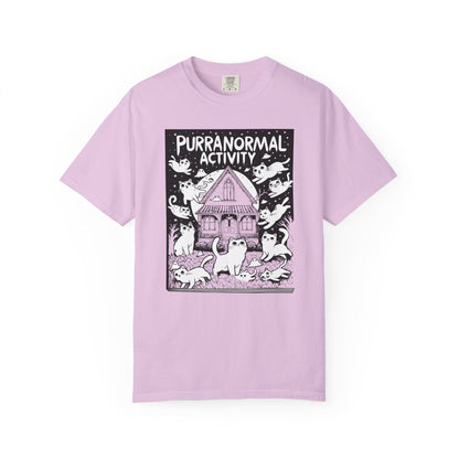 "Purranormal Activity" Cat T-Shirt — Spooky Paranormal Cat Lovers Graphic Tee