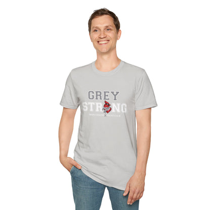 Grey Strong T-Shirt – Brain Cancer Fight Club Support Tee