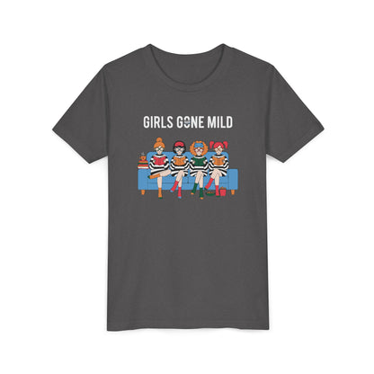 "Girls Gone Mild" Youth Tee – Cute Reading Club Graphic T-Shirt