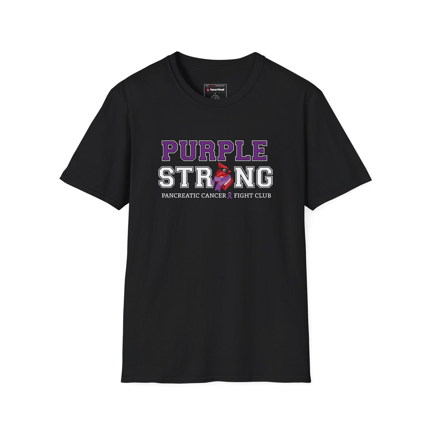 Purple Strong T-Shirt — Pancreatic Cancer Awareness Support Tee