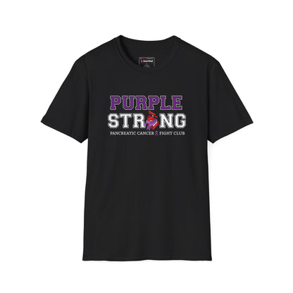 Purple Strong T-Shirt — Pancreatic Cancer Awareness Support Tee