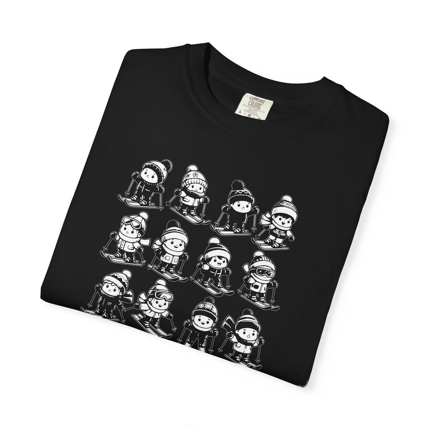 Chairlifts & Hot Chocolate T-Shirt — Cute Ski Lovers Winter Tee