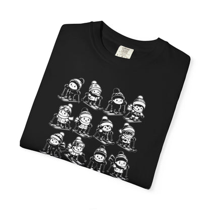 Chairlifts & Hot Chocolate T-Shirt — Cute Ski Lovers Winter Tee
