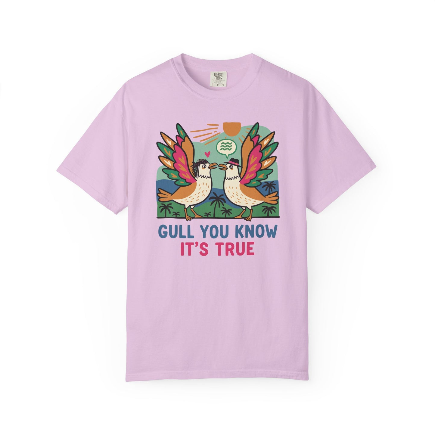 Gull You Know It's True T-Shirt - Funny Retro Seagull Tee