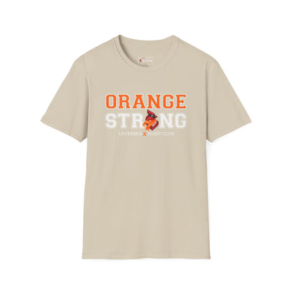 Orange Strong T-Shirt — Leukemia Cancer Fight Club Support Tee