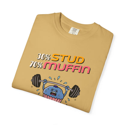 "Stud Muffin" T-Shirt — Cute Funny Gym Cupcake Fitness Design
